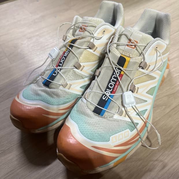 살로몬 XT-6 바닐라 아이스 썬 베이크드