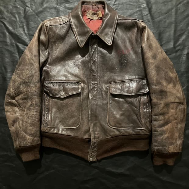 🇺🇸 40s HERCULES 허큘리스 홀스하이드 A-2 자켓