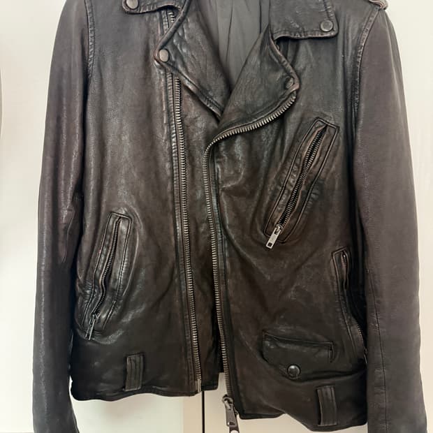 GOA shell leather jacket