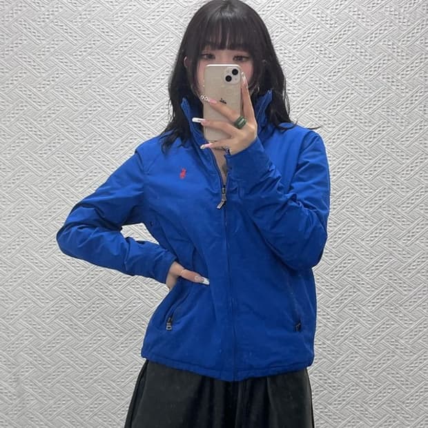 폴로 랄프로렌 레트로 빈티지 바이스윙 블루종 페리자켓 XS C11261