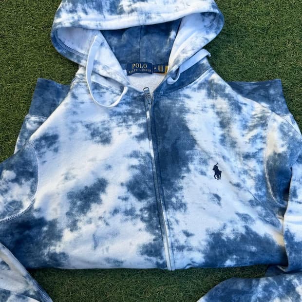 폴로 타이다이 후드집업