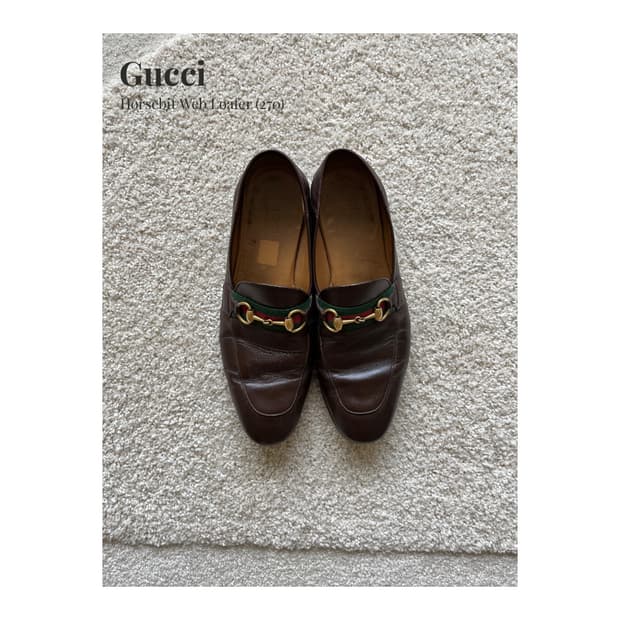 Gucci 호스빗 웹 로퍼 (270)