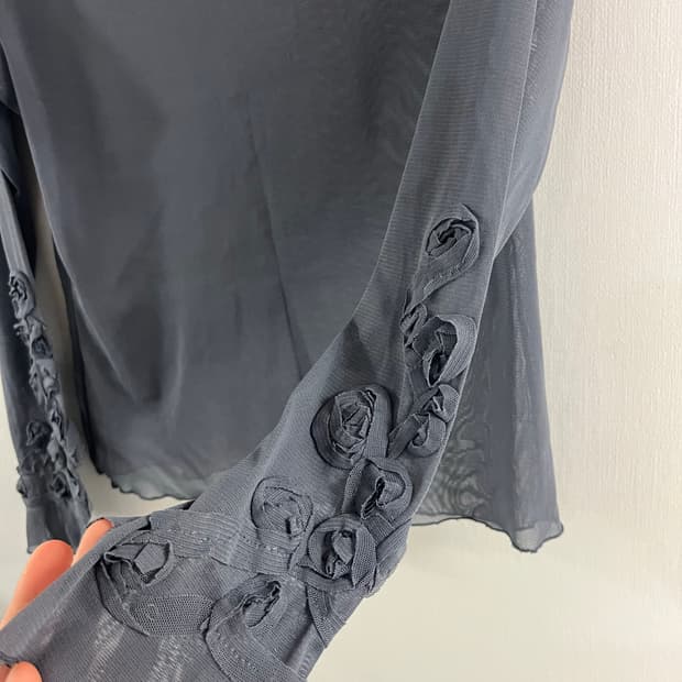 Dustyrose Mesh Highneck