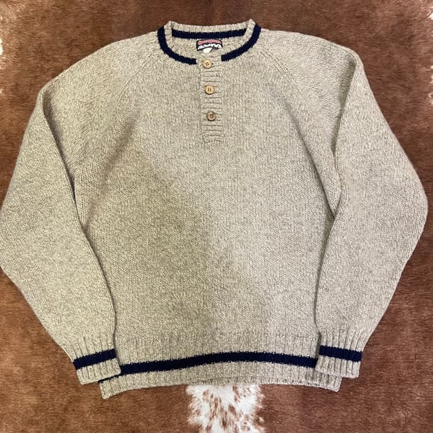 빈티지 울 스웨터