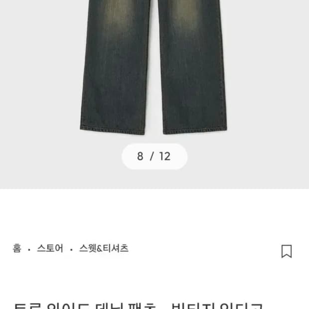 [28/32] 벨리에 트루와이드 빈티지 인디고