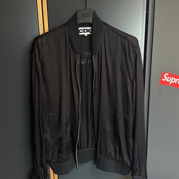 CDG '84-85 스태프 블루종 블랙 Xxl