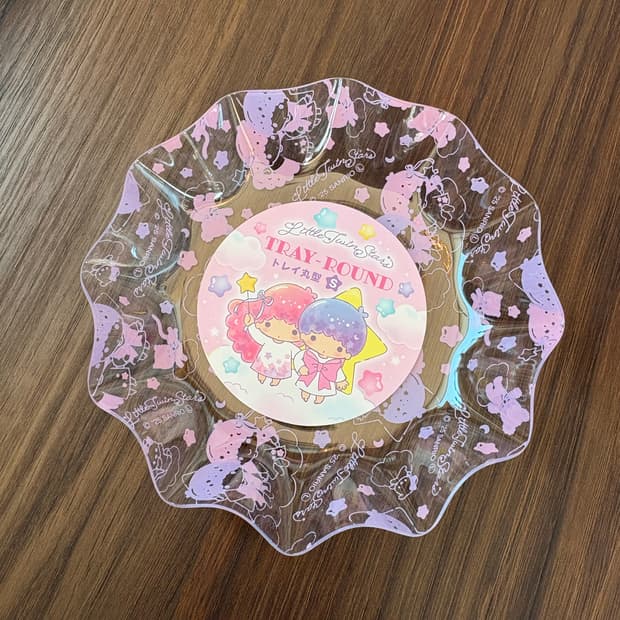 리틀트윈스타 원형 트레이 S