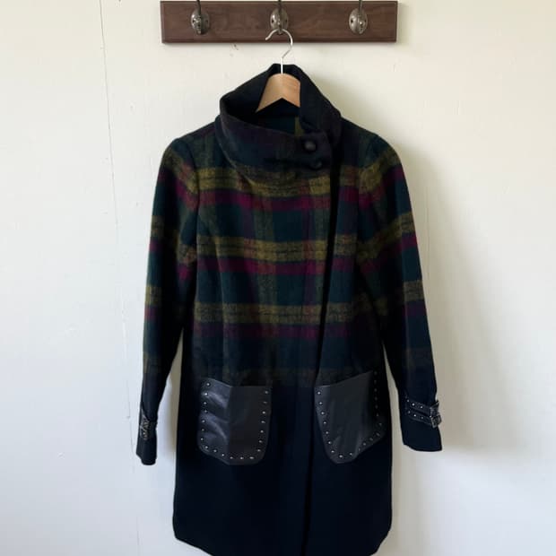 Gabardine K.T 오버넥 코트