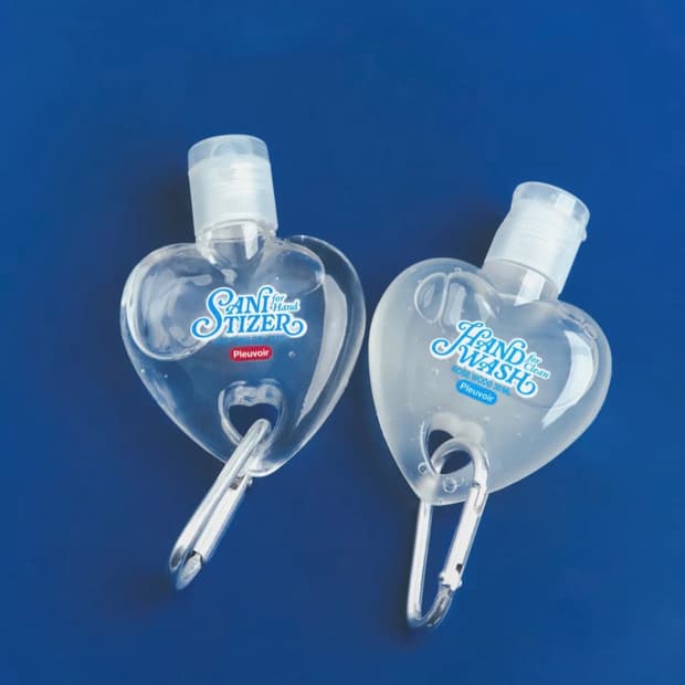 플루부아 하트키링(핸드워시, 새니타이저 겔) 새상품