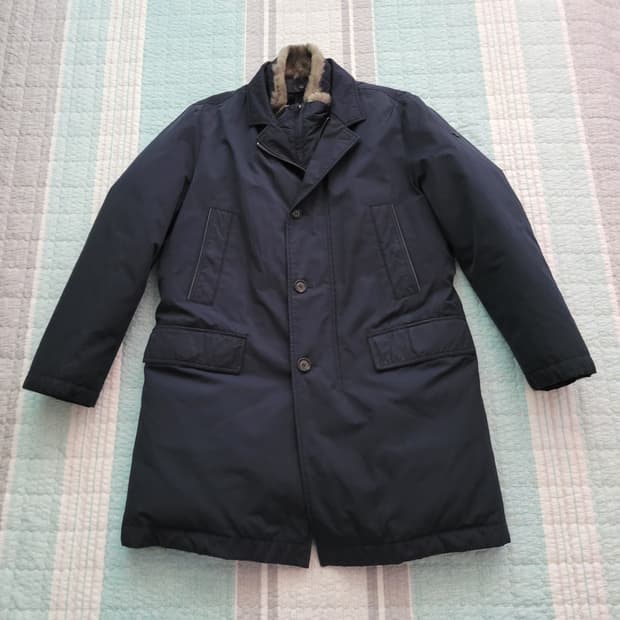 헨리코튼 Hennry Cotton 리미티드 파일럿 다운코트 100사이즈