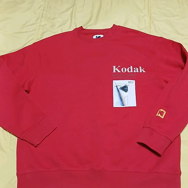 코닥 기모맨투맨 실측110 가슴62 기장72