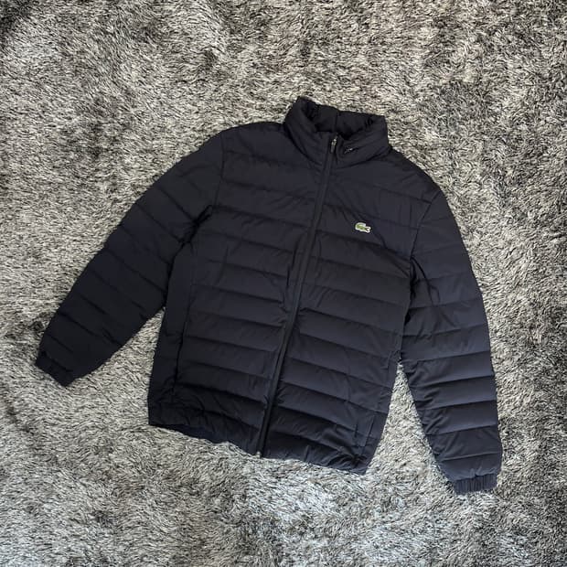  라코스테 남성 덕다운 경량 패딩 (50)