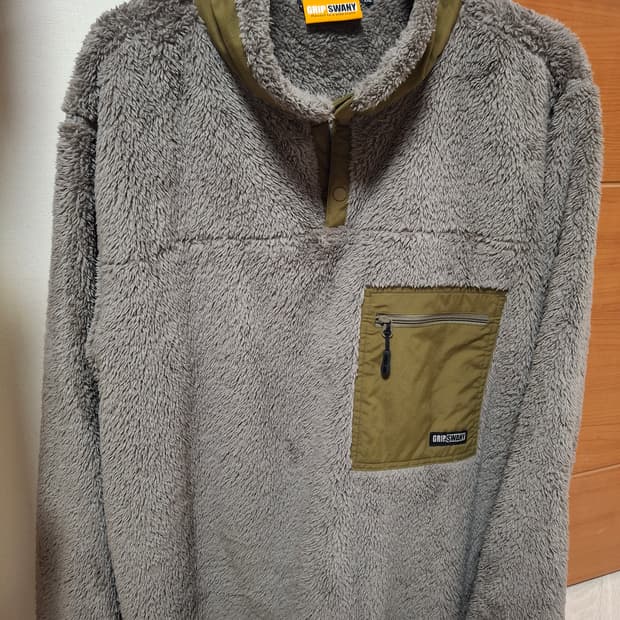 [XXL] 그립스와니 플리스 풀오버 모카