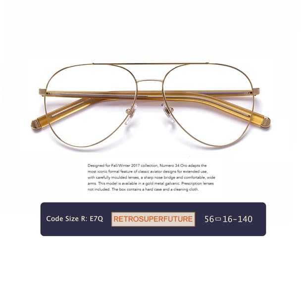 레트로슈퍼퓨쳐 에비에이터E7Q 56"