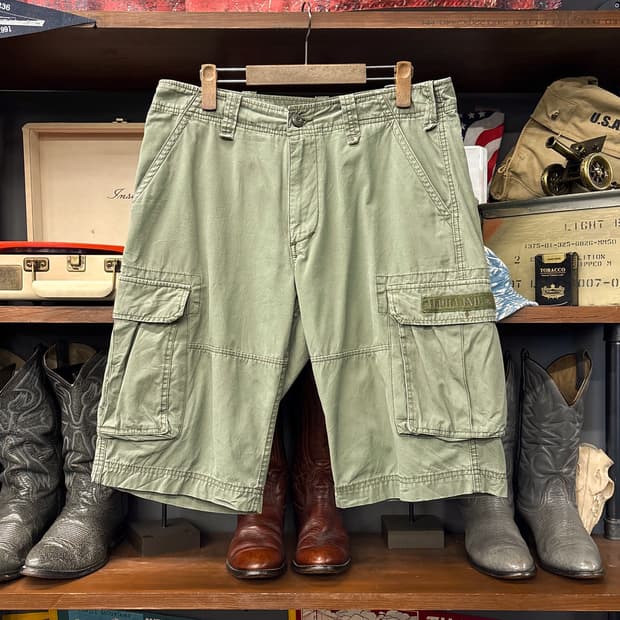 알파인더스트리 밀리터리 카고포켓 코튼 하프팬츠 N1256  