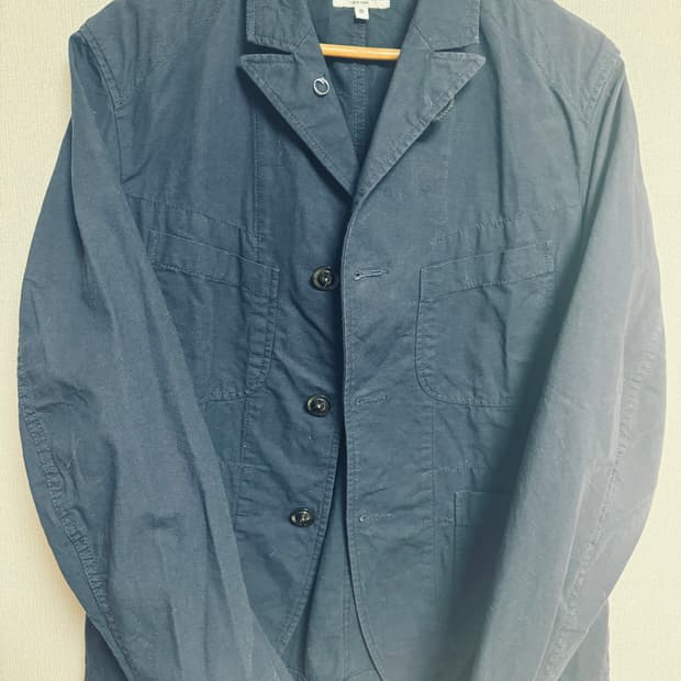 엔지니어드 가먼츠 베드포드 자켓 다크네이비 코튼립스탑