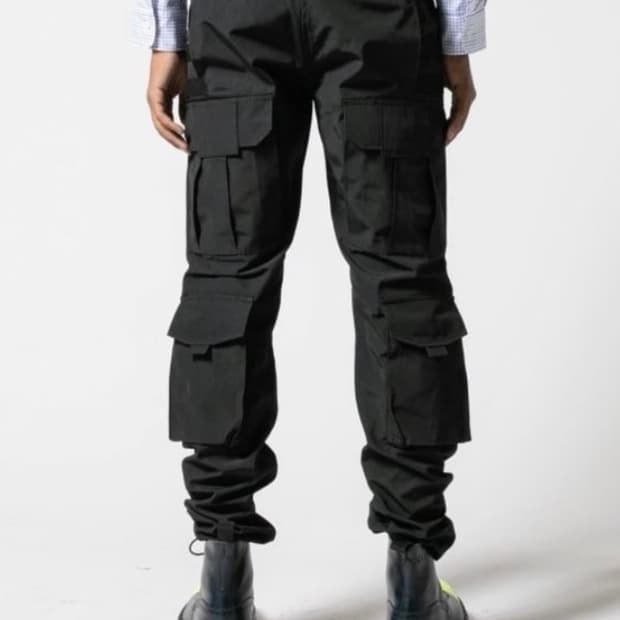 [M] 18FW 준야와타나베 맨 벨크로 카고 팬츠