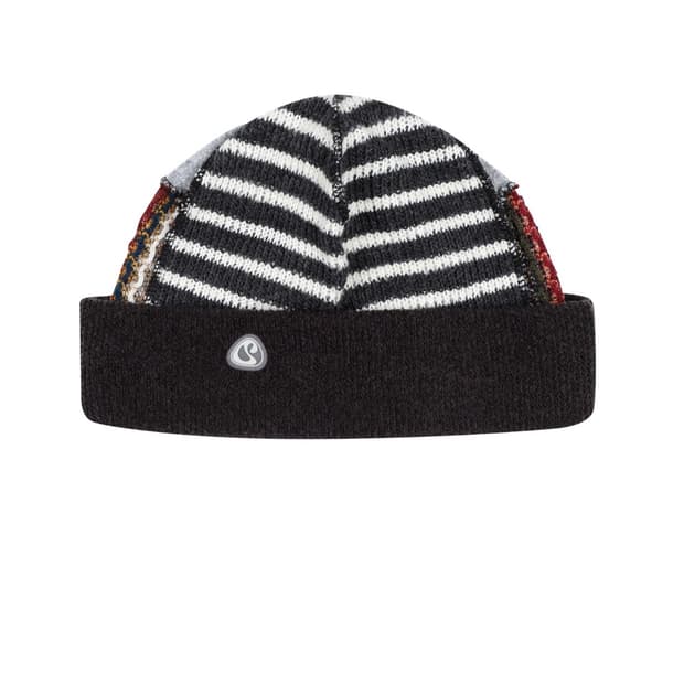 코이세이오 PATCHWORK BEANIE BROWN