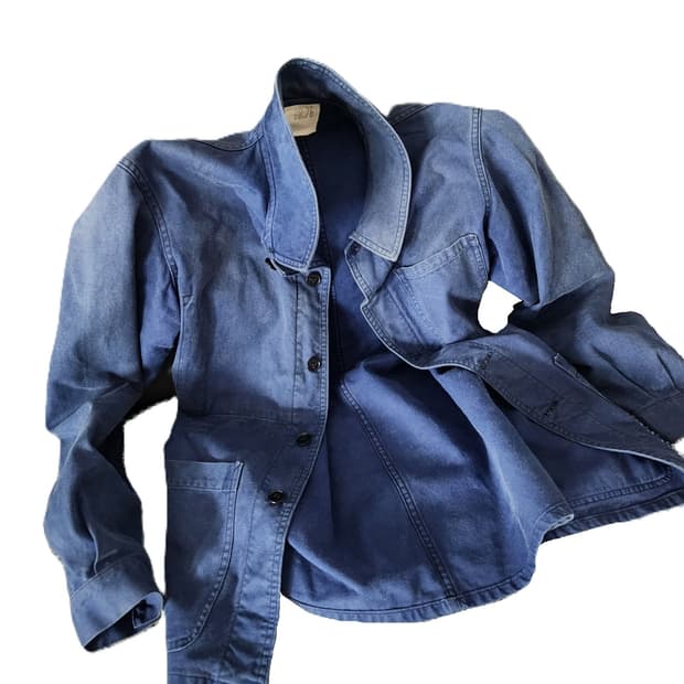 80s French Work Jacket