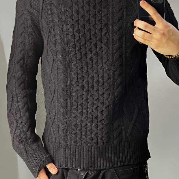 폴로랄프로렌 피셔맨 울 스웨터