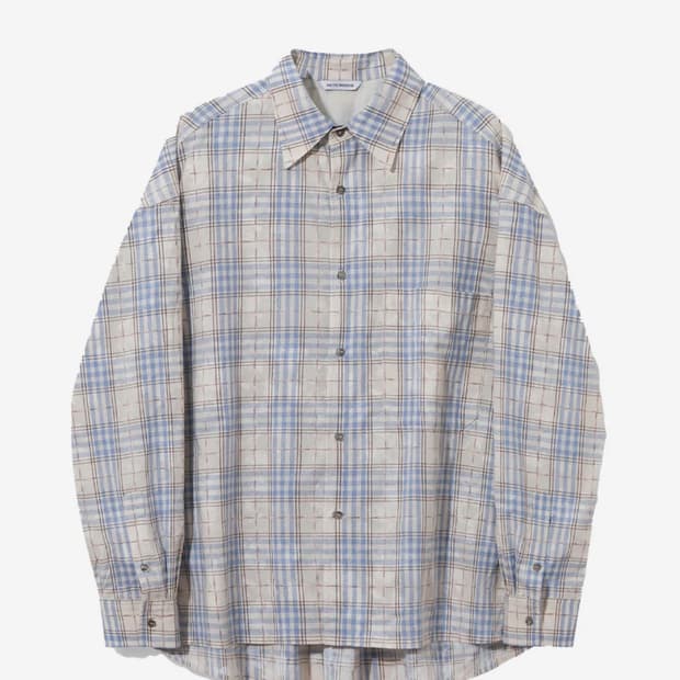 밈더워드로브 체크셔츠