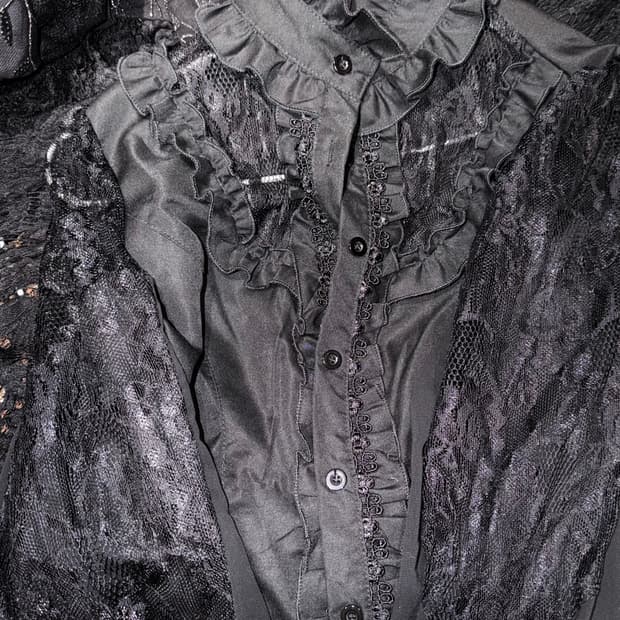 빈티지 블라우스