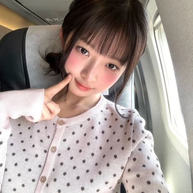 레이 가디건 스컬프터 폴카도트가디건 핑크 M