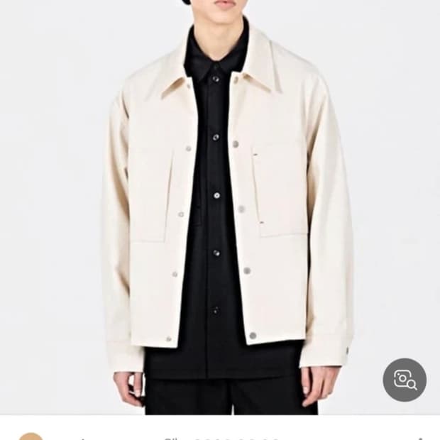 밈더워드로브 포켓 데님 트러커 L 새상품