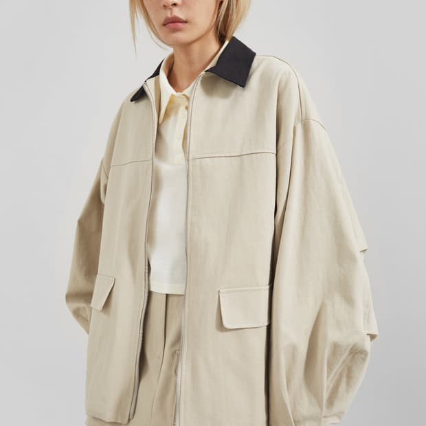 더프랭키샵 MALIA 오버사이즈 유틸리티 워크 자켓 xs/s