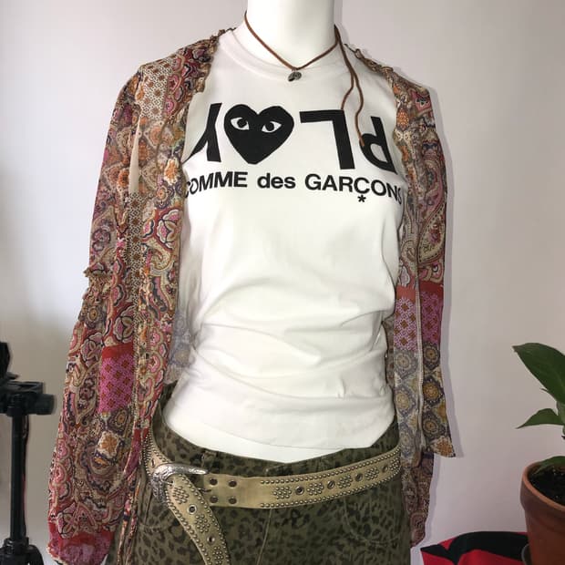 Ethnic Pattern Summer Blouse