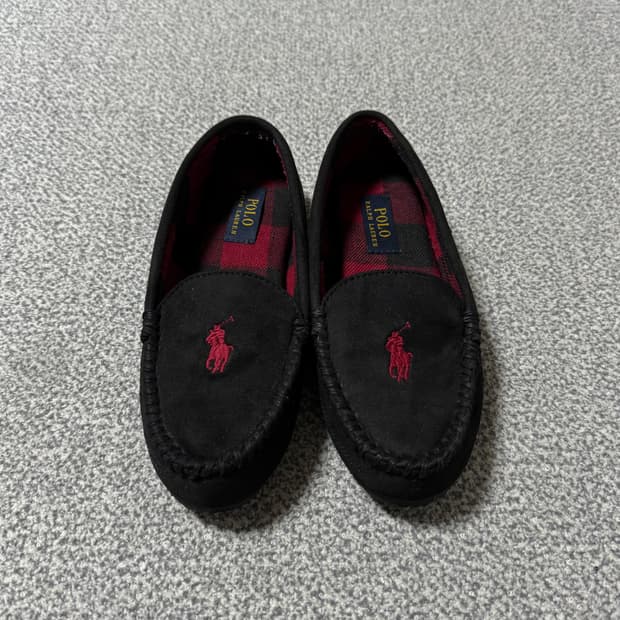 폴로 랄프로렌 스웨이드 로퍼 230