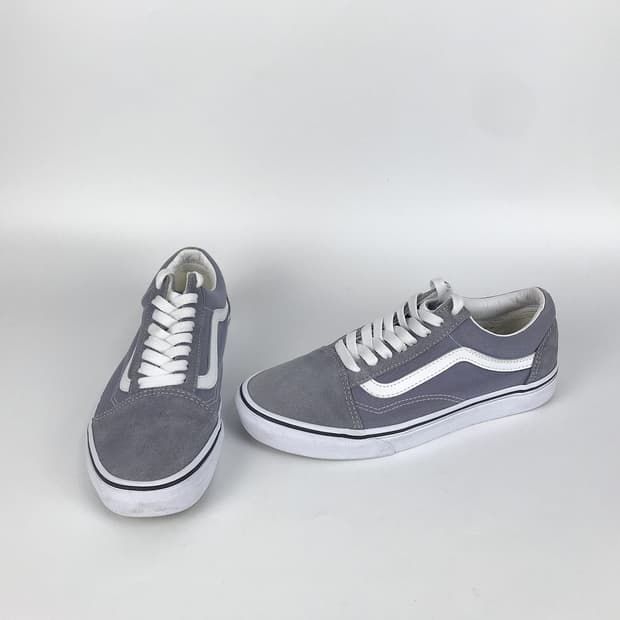 반스 VANS 올드스쿨 회색 스니커즈 신발 남성255