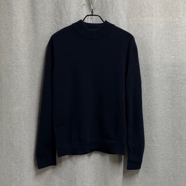 [M] DKNY 캐시미어 혼방 모크넥 긴팔니트