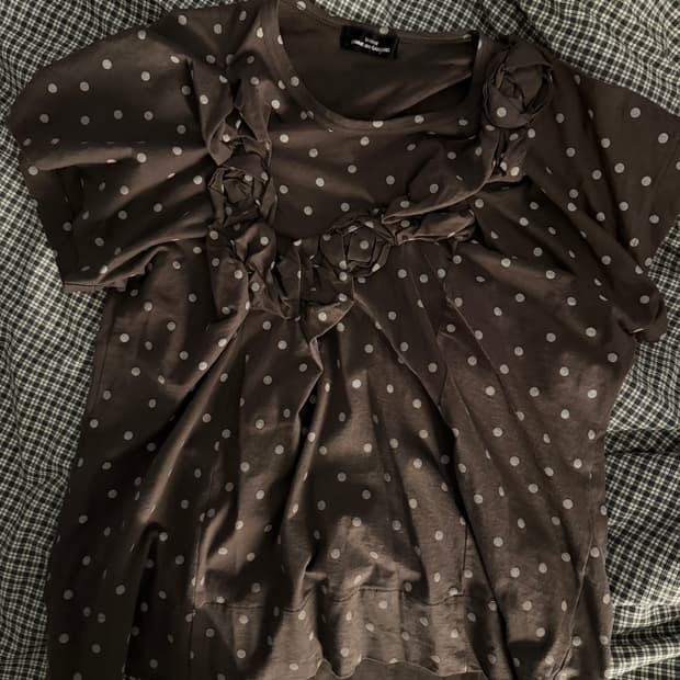 꼼데가르송 드레이프탑