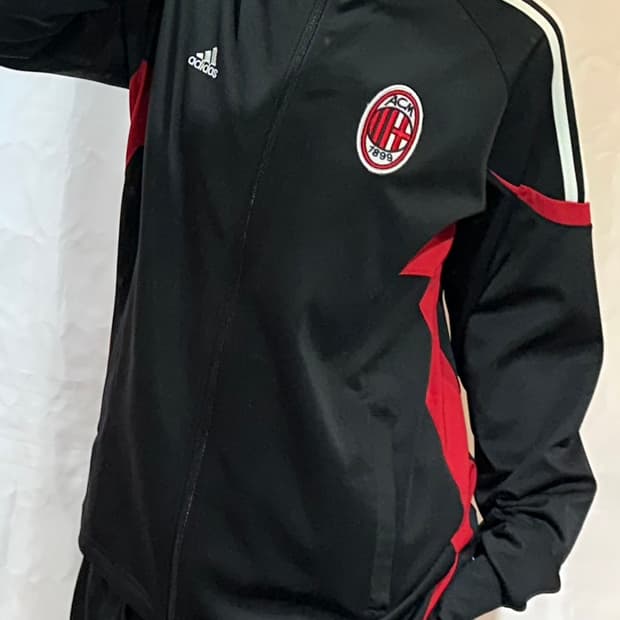 아디다스 AC 밀란 삼선 트랙탑