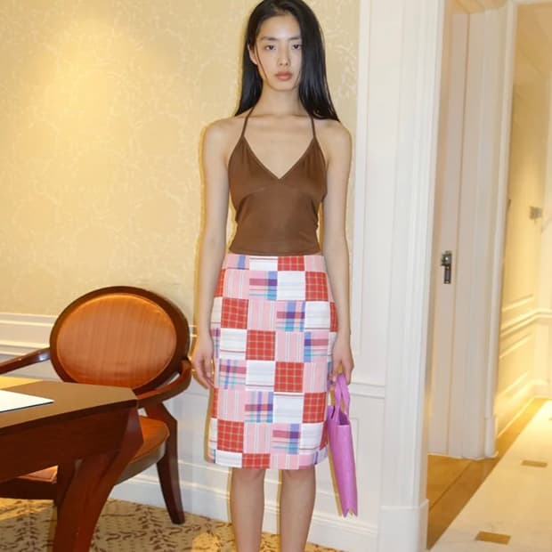 누아누 Suvi Skirt_Red