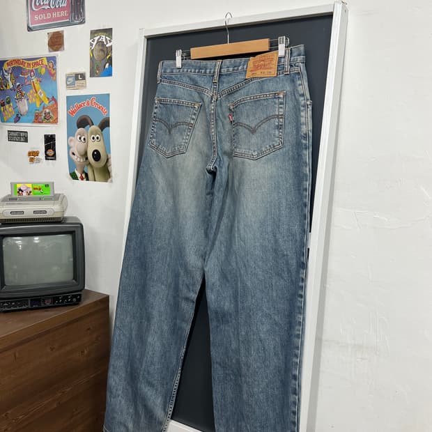 Levis 리바이스 4811 배기핏 와이드핏 데님 팬츠