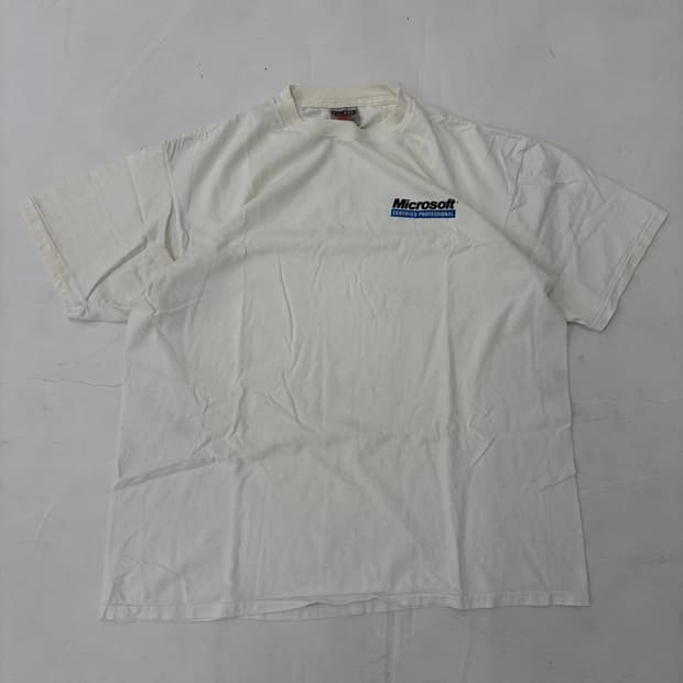 90s Microsoft Tee (white)
