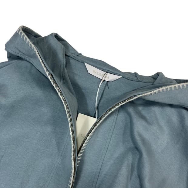 발렌시아 반집업 면 롱 원피스 55