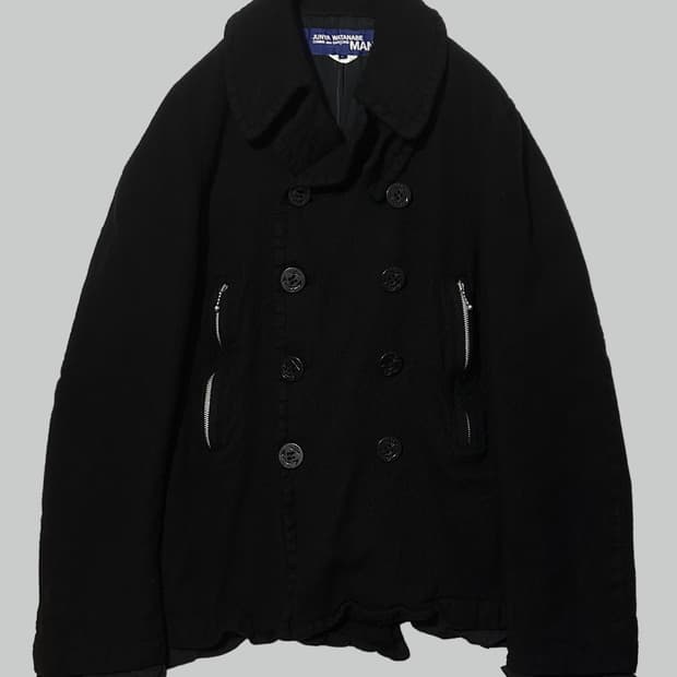 준야 와타나베 07aw 축융 울 피코트