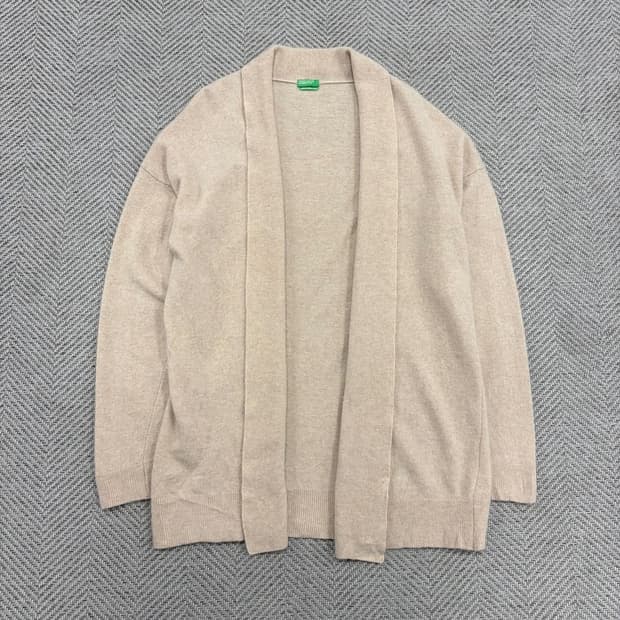 베네통 오픈 울 가디건 v3340
