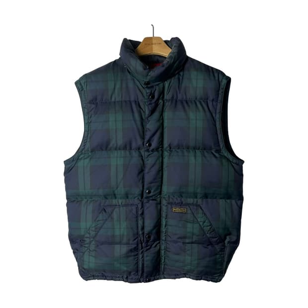 [Polo] 폴로랄프로렌 타탄체크 패딩 베스트