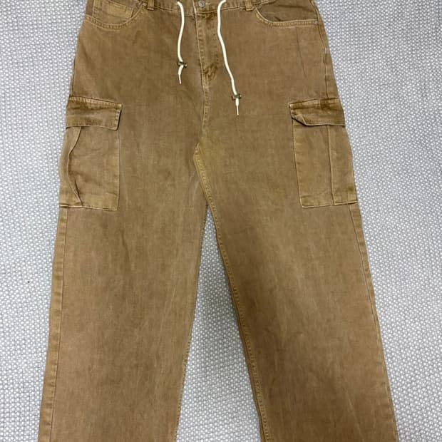 피그먼트 다잉 포켓 와이드 팬츠 새상품