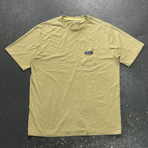 95-100 파타고니아 포켓 반팔티 