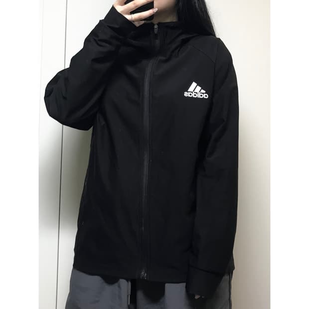 아디다스 트레이닝 바람막이 L