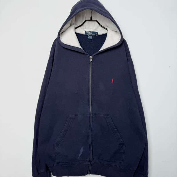 90s 폴로 랄프로렌 워시드 후디