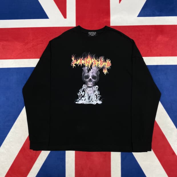 팬타드 스컬 롱슬리브 실측 2XL 