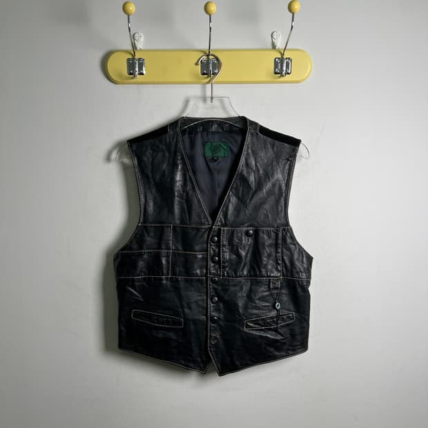 90's 장 폴 고티에 주니어 고티에 레더 베스트 48