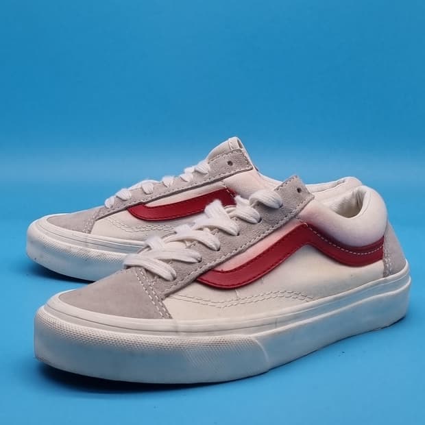 o반스 스타일36 레드 여성스니커즈230 