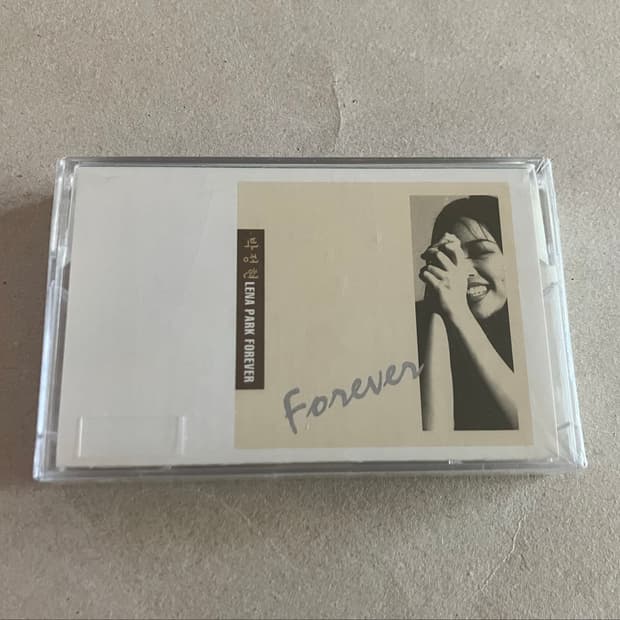 박정현 Lena Park Forever 미개봉 카세트테이프